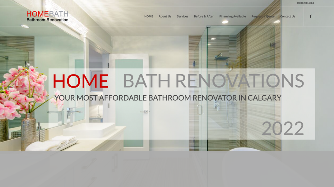 Bathroom Renovation Website